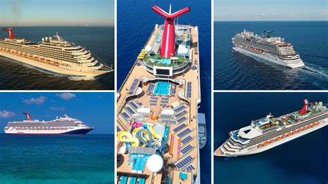 Carnival Cruise Ships by Age: Newest to Oldest